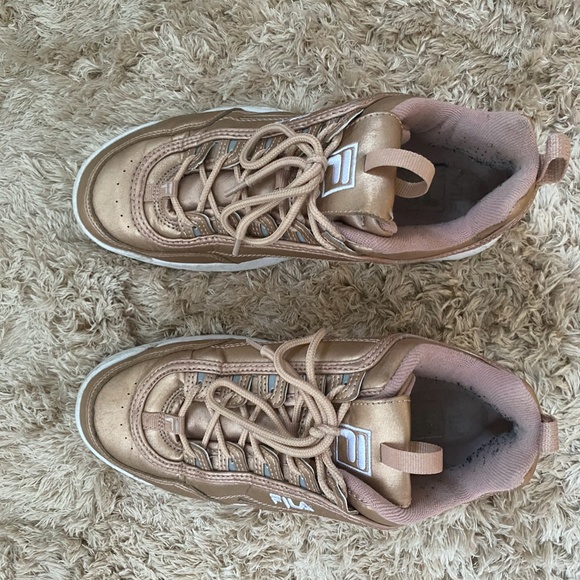 FILA DISRUPTOR II SNEAKER ROSE GOLD - Picture 3 of 5